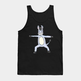 Sweet donkey kids comic donkey mule draft animal Muli Tank Top